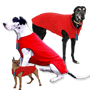 Cozy Fleece Dog Vest - Red